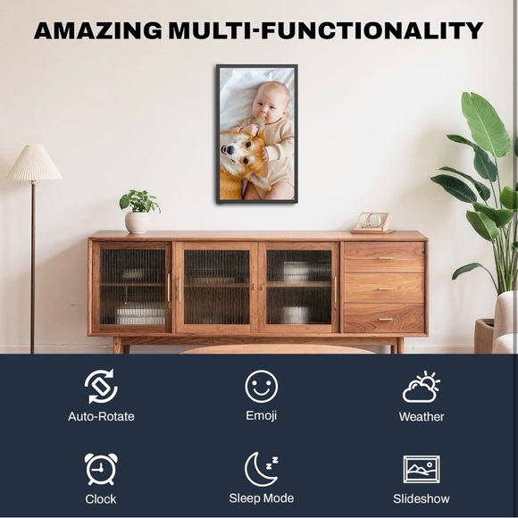 Smart Digital Photo Frame - Black Border - Picture 7 of 8